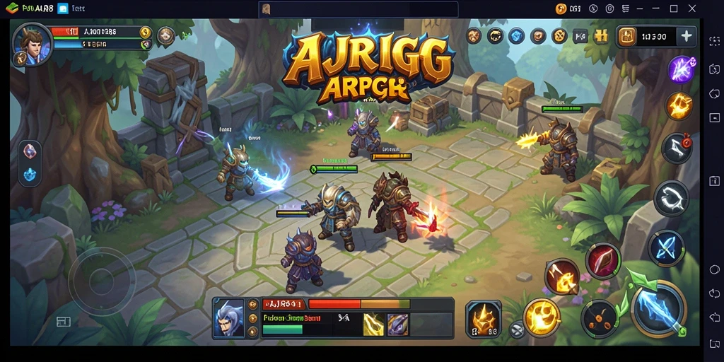 Tampilkan gameplay seru di dunia fantasy AJR88.
