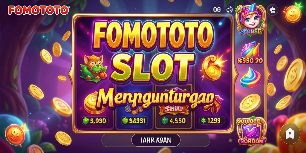 Screenshot gameplay FOMOTOTO yang menampilkan keseruan permainan Slot.