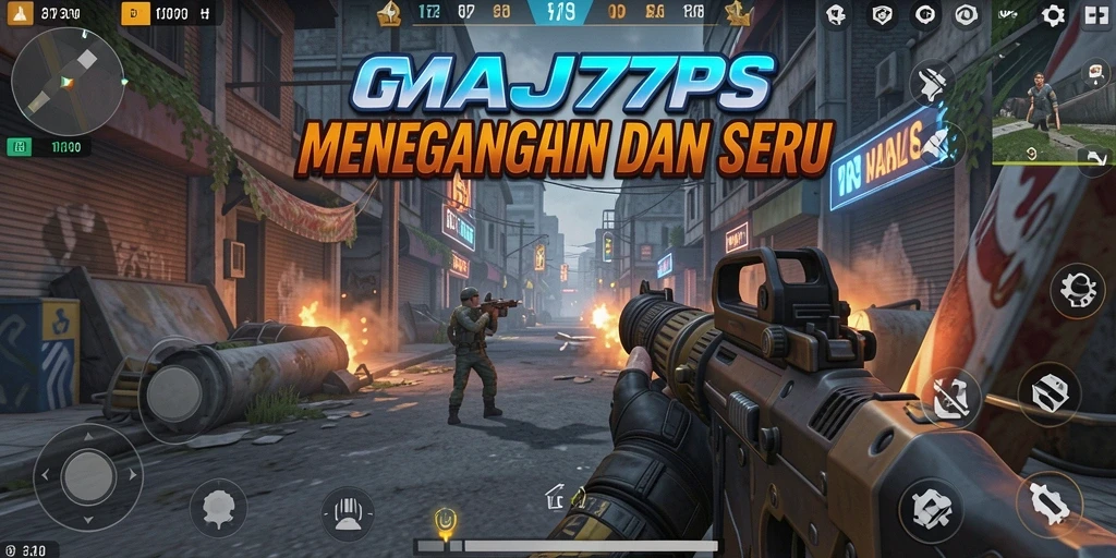 Tampilan gameplay seru dari MAJ777 yang menegangkan.
