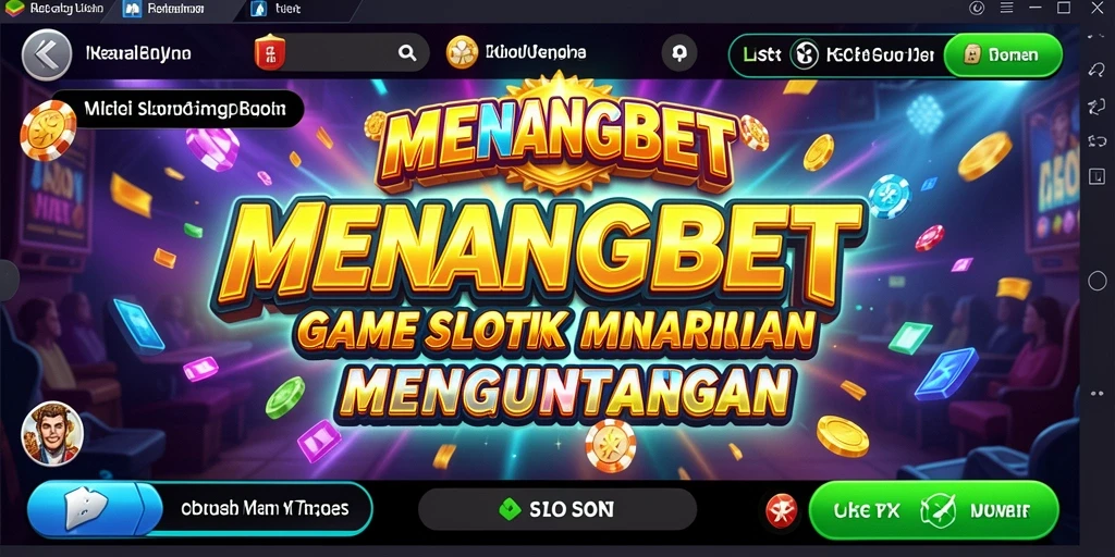 Tampilan gameplay slot MENANGBET yang memukau