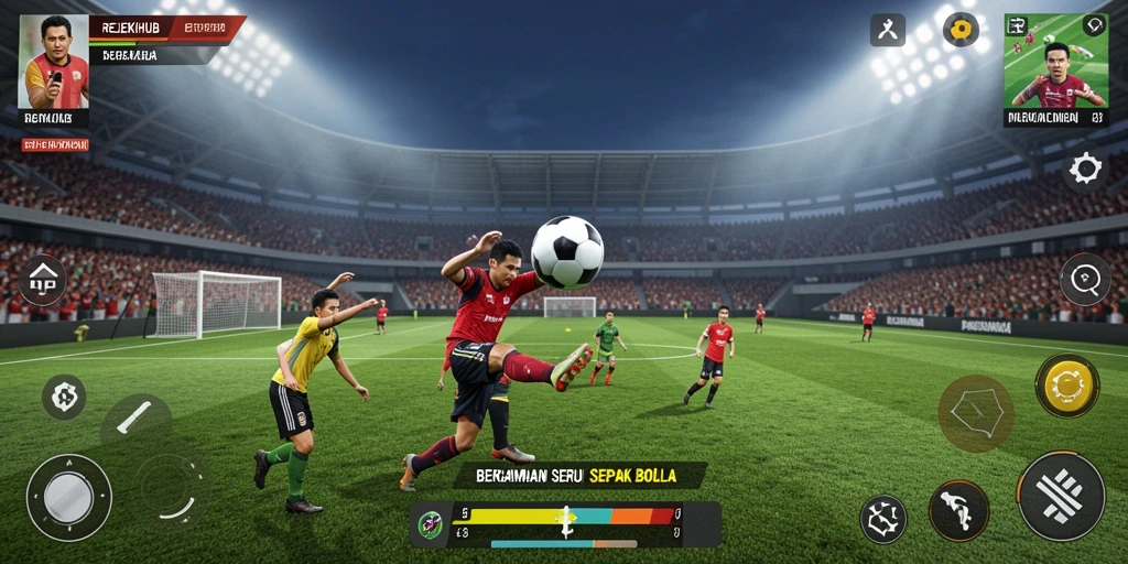 Gameplay REJEKIHUB yang mendebarkan dan penuh aksi.