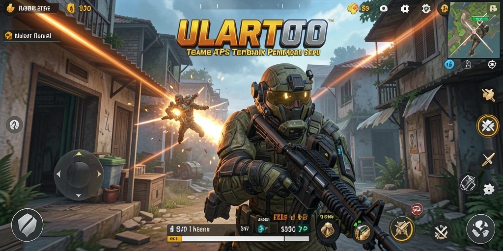 Tampilan gameplay ULARTOTO yang menarik dan penuh aksi.